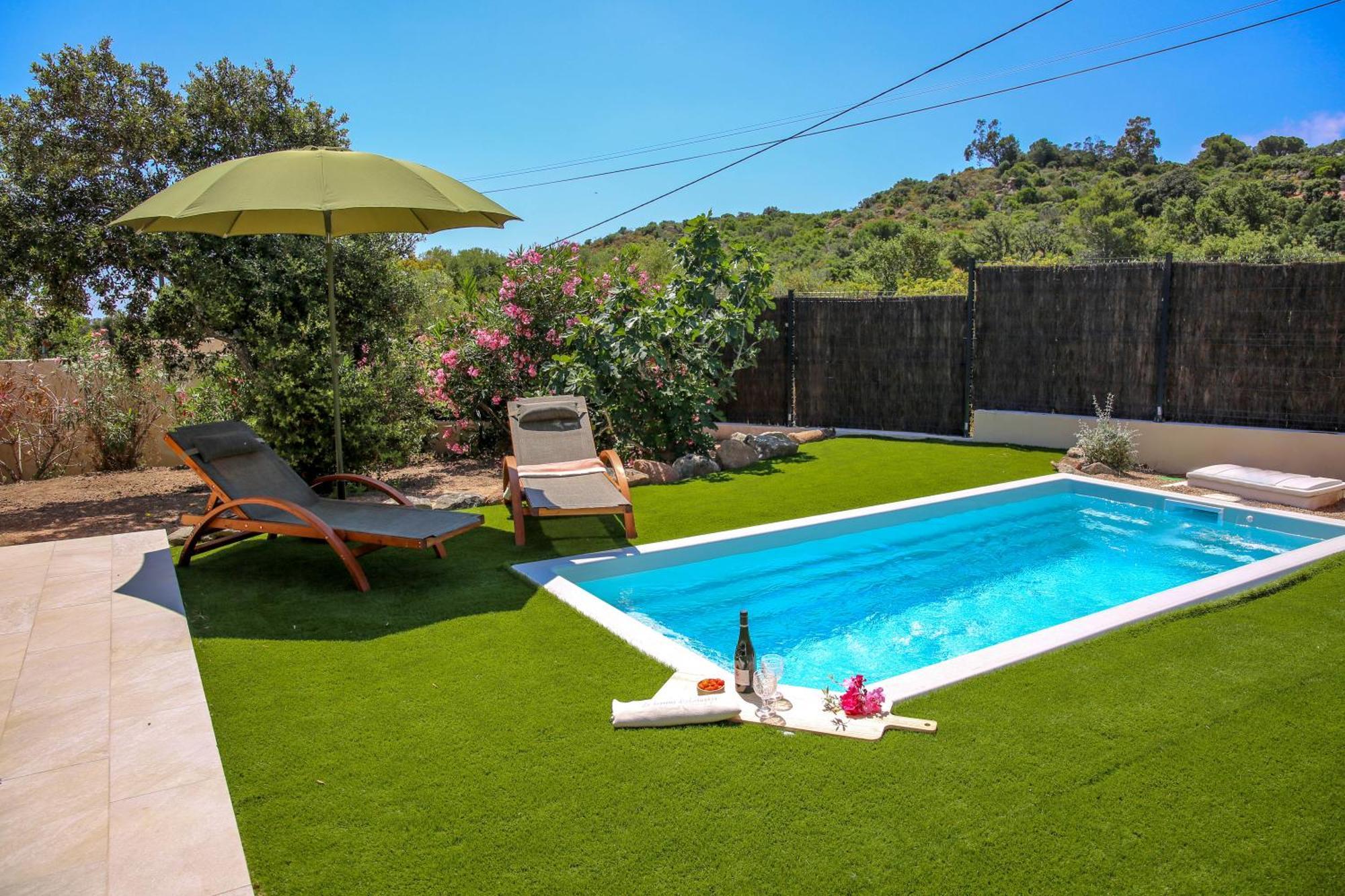 פורטו-וישיו Le Berceau D'Asciaghju Palombaggia - Acces Plage Et Piscine Privee מראה חיצוני תמונה